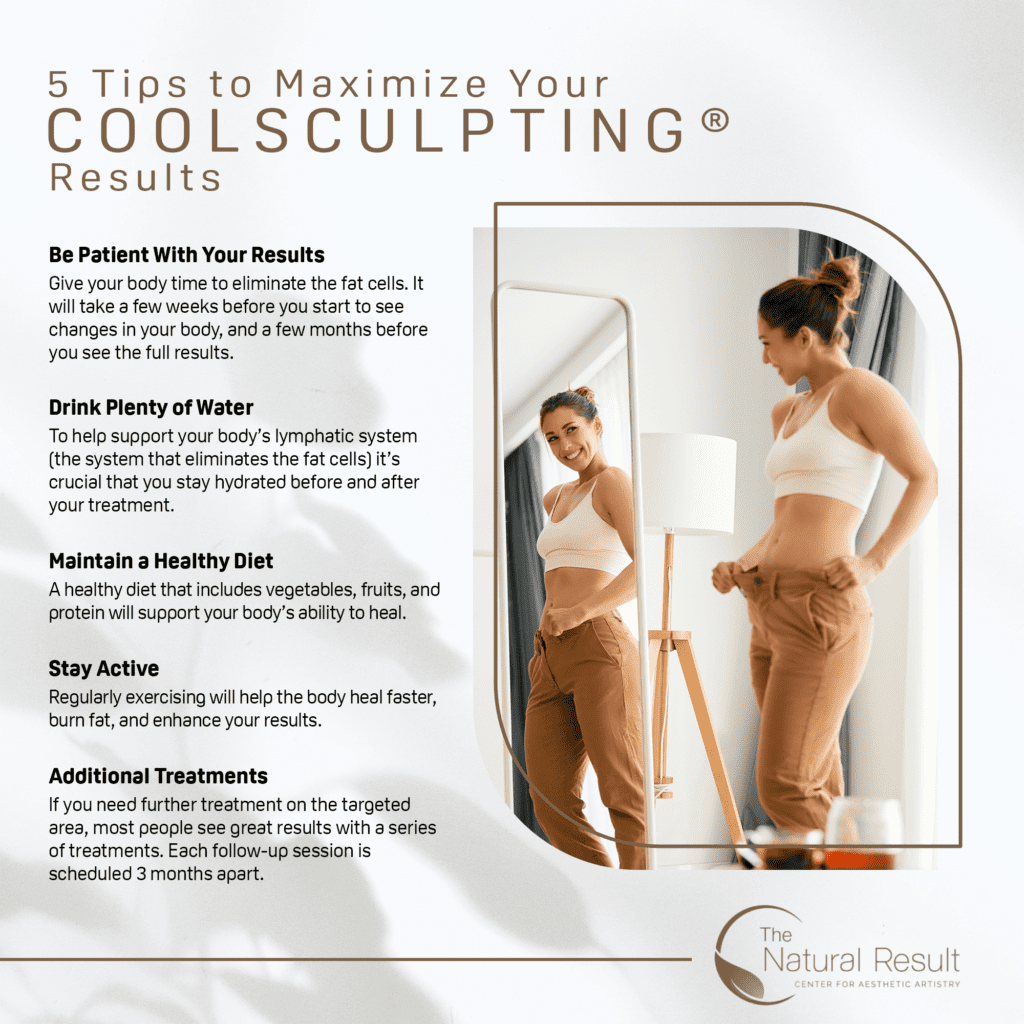 5 Tips to Maximize Your COOLSCULPTING® Results